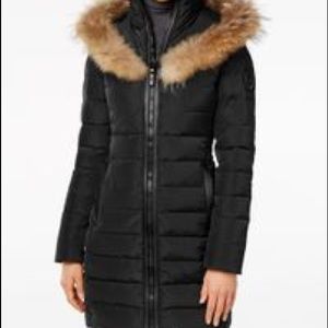 Rudsak women’s Toreva zip front down coat with fur hood
